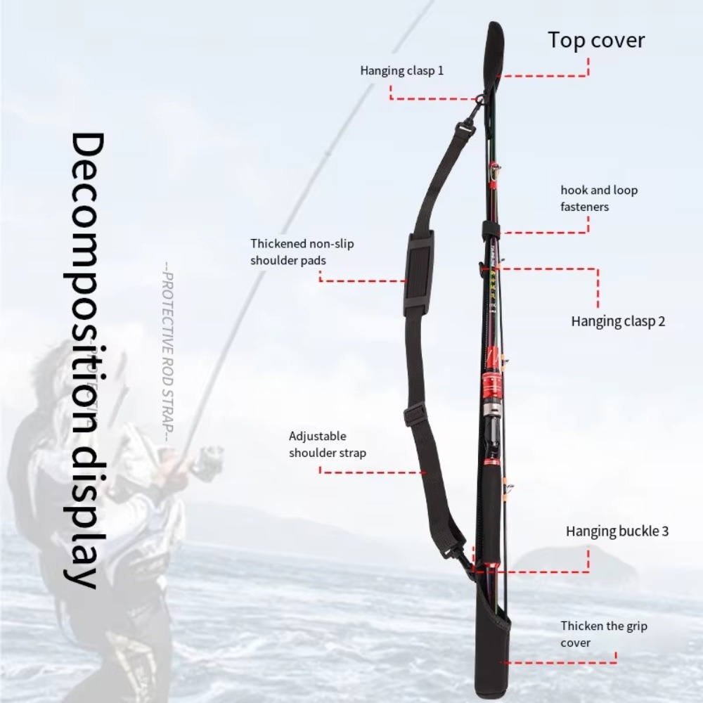 ตกปลาRod Storage BagปรับตกปลาR - Fishing Rod Combo บทวิจารณ์และราคา
