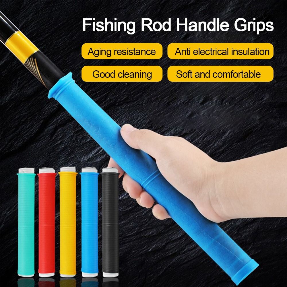 ปลอกหุ้มด้ามคันเบ็ดซิลิโคนกันล - Fishing Rod Case บทวิจารณ์และราคา