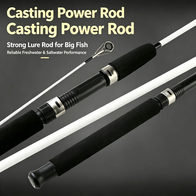 คันเบ็ดตกปลาแบบสปินนิ่งทำจากไฟ - Fishing Rod Spinning บทวิจารณ์และราคา