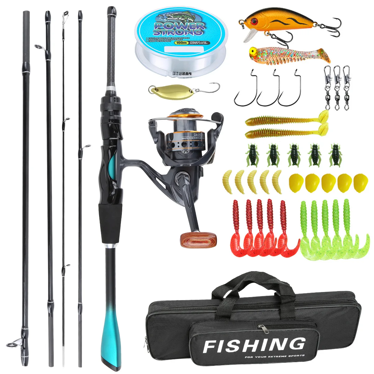 คันเบ็ดตกปลาทะเลแบบคาสต์ คาร์บ - Fishing Rod Carbon Fiber บทวิจารณ์และราคา